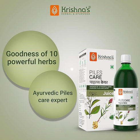 Krishna's Herbal & Ayurveda Piles Care Juice